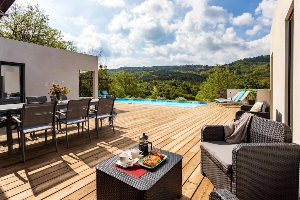 Villa Blanche, Contemporary, Cathars, Couiza, Carcassonne Exterior photo