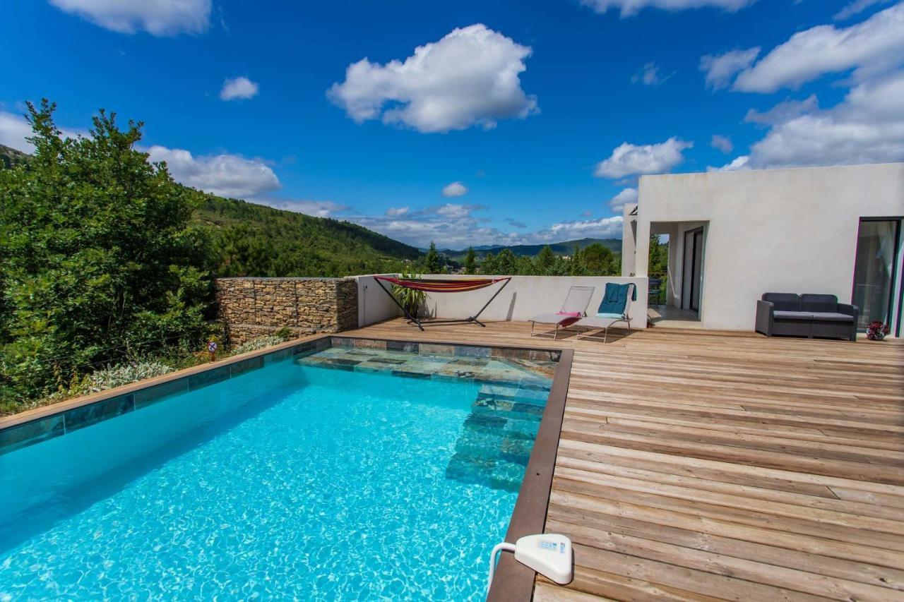 Villa Blanche, Contemporary, Cathars, Couiza, Carcassonne Exterior photo