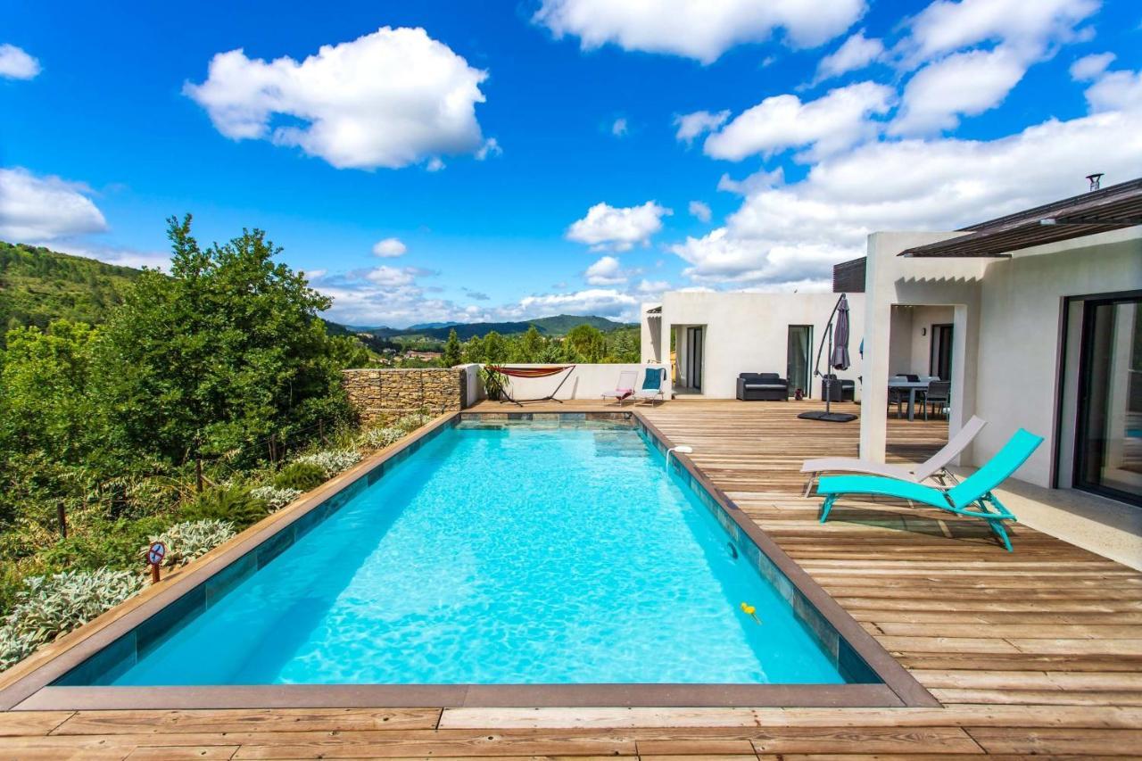 Villa Blanche, Contemporary, Cathars, Couiza, Carcassonne Exterior photo