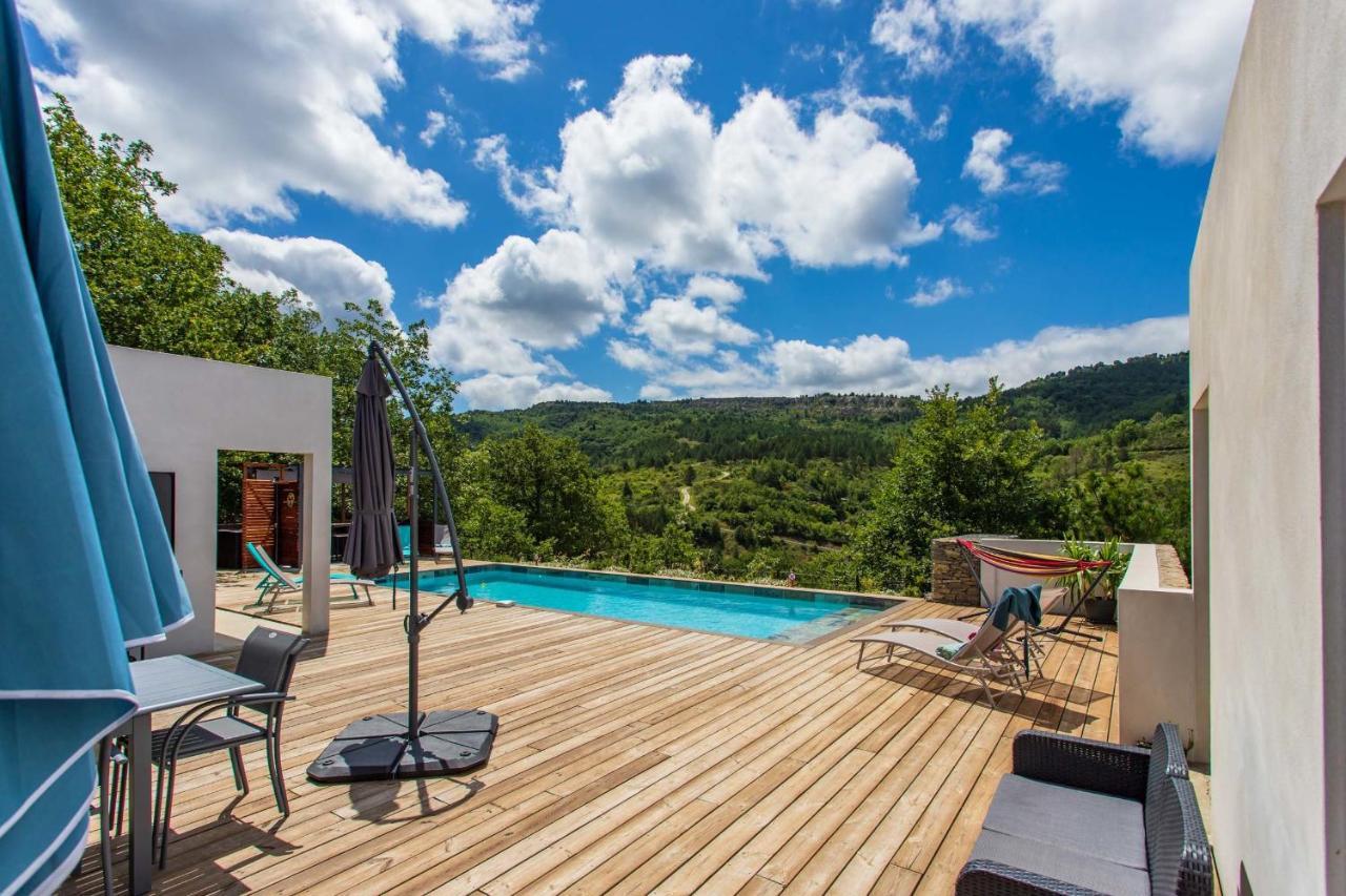Villa Blanche, Contemporary, Cathars, Couiza, Carcassonne Exterior photo