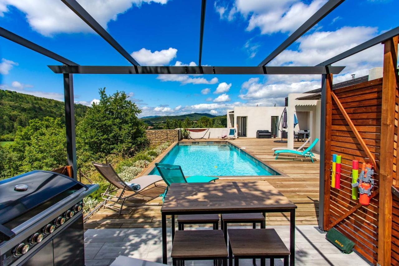 Villa Blanche, Contemporary, Cathars, Couiza, Carcassonne Exterior photo
