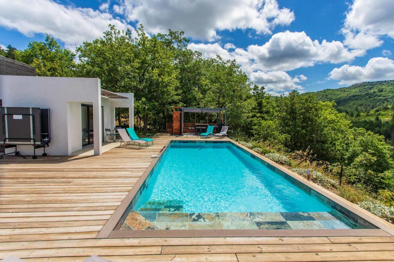 Villa Blanche, Contemporary, Cathars, Couiza, Carcassonne Exterior photo