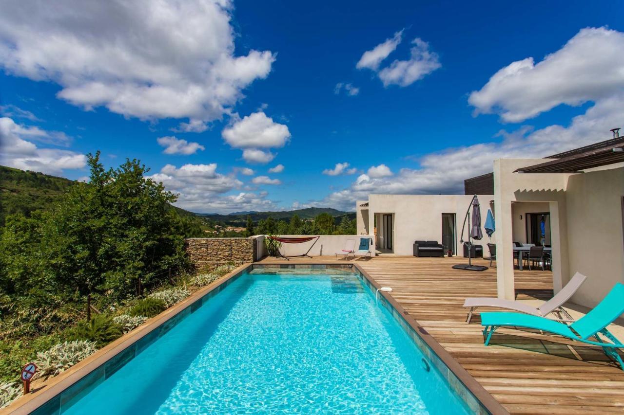 Villa Blanche, Contemporary, Cathars, Couiza, Carcassonne Exterior photo